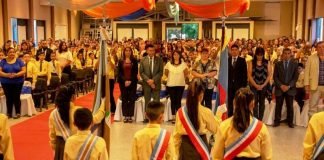 El ministro Gordillo inició sus actividades y asistió a un acto escolar Ministro Francisco Gordillo