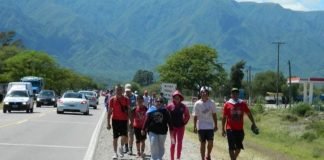 Llegaron unos 10 mil peregrinos a visitar a Nuestra Señora del Valle