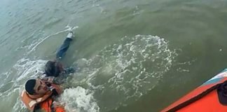 Desesperante rescate a una joven de 16 años: había caído al río Grande en Tierra del Fuego