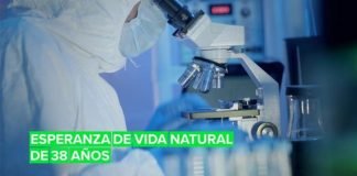 Nuestra esperanza de vida natural es solo de 38 años