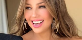 Thalía comió fondue de queso mientras la filmaban ¡con muchísimo zoom!