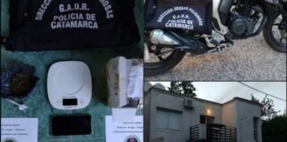 Desbaratan otro punto de venta de drogas