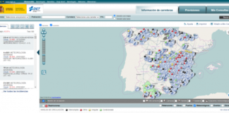 Borrasca Filomena: la DGT lanza un mapa interactivo en tiempo real para consultar el estado de las carreteras españolas