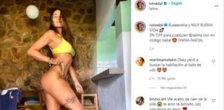 En microbikini amarilla, Ivana Nadal posó desafiante a cámara y fulminó al verano