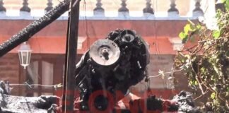 Prendió fuego en su patio, se propagó al del vecino y le quemó el quincho y la lancha