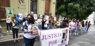 “Queremos que este femicida no se esconda tras una pantalla y dé la cara”