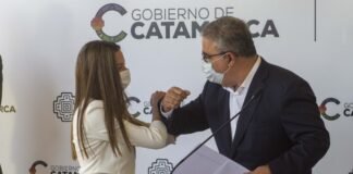 El Gobernador tomó juramento a los nuevos ministros Ministra de Hacienda, Alejandra Nazareno