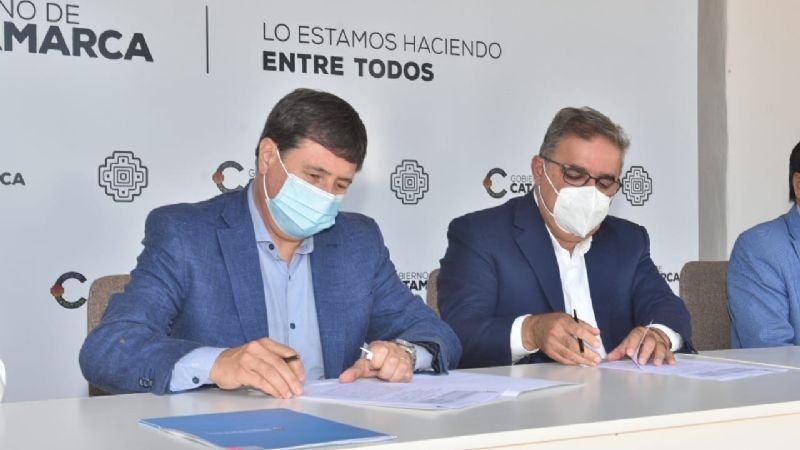 Ministro Daniel Arroyo, Gobernador Raul Jalil, Raul Jalil Ministro Daniel Arroyo, Gobernador Raul Jalil, Raul Jalil