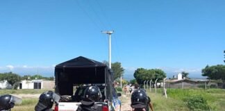 Intento de usurpaciones en el barrio de La Antena Valle Viejo Policia de Catamarca, usurpaciones,