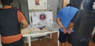 Dos detenidos y secuestro de cocaína y marihuana