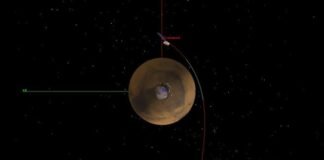 La sonda emiratí Hope envía la primera foto de Marte, a 25.000 km de distancia