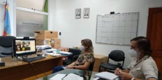 Palladino y Centurión detallaron protocolo para la vuelta a clases en los municipios