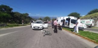 Dos accidentes en la rotonda de ingreso a Polcos
