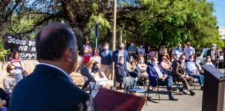 Acto oficial en el Día de la Memoria por la Verdad y la Justicia