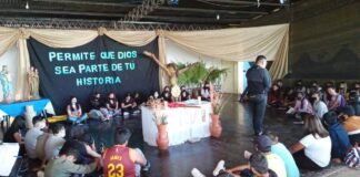 Encuentro de jóvenes en Tapso