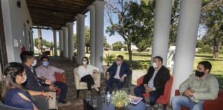 Jalil recibió a representantes de la Cámara de Proveedores de Servicios Mineros y Turístico de la Puna