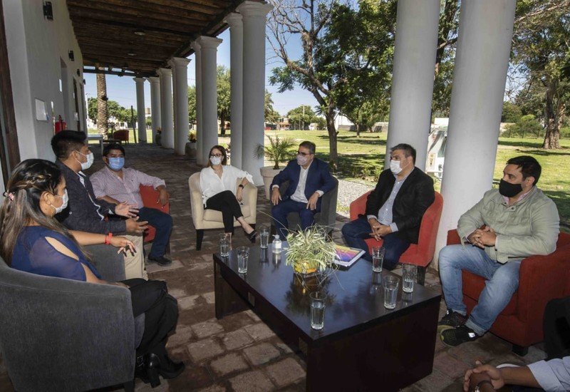 Jalil recibió a representantes de la Cámara de Proveedores de Servicios Mineros y Turístico de la Puna