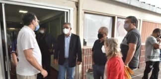 Jalil recorrió el San Juan y anunció un nuevo hospital