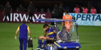 La peor noticia para Boca: Salvio estará seis meses sin jugar por su lesión en la rodilla