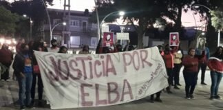 MARCHARON PIDIENDO JUSTICIA POR ELBA IBÁÑEZ