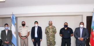 Reunión de los jefes de las fuerzas de seguridad del estado nacional y provincial