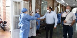 Refaccionaron dos postas en la ciudad Gustavo Saadi
