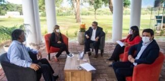 Por el aumento en los casos, el Gobierno anunció restricciones Raul Jalil, Guillermo Joao Andrada, Claudia Palladino, Gustavo Aguirre