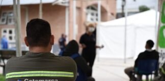 Capital, primer municipio del país que vacuna a sus trabajadores estratégicos