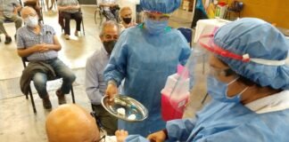 Continúa el Operativo Vacunación COVID-19 en los distintos nodos