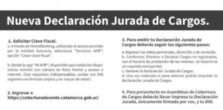 El Ejecutivo implementó el nuevo Sistema de Asamblea Pública docente