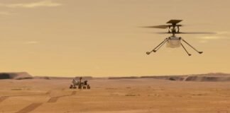 El helicóptero Ingenuity de la NASA logra con éxito su primer vuelo en Marte