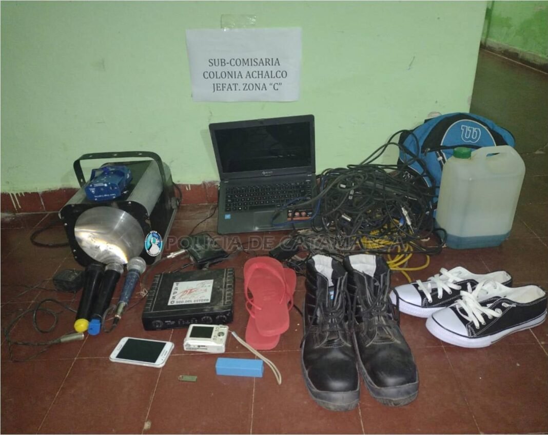 ESCLARECEN UN HECHO ILÍCITO Y APREHENDEN A DOS JÓVENES EN EL ALTO