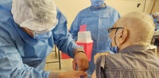 Hoy martes queda suspendida la vacunación contra el coronavirus en Capital