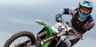 Murió arrollado Wey Zapata, el corredor argentino de motocross que competía sin un brazo