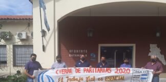 Paro de trabajadores de Vialidad Nacional por las paritarias