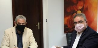 Raúl Jalil firmó convenio para la construcción de más viviendas en el interior de la provincia