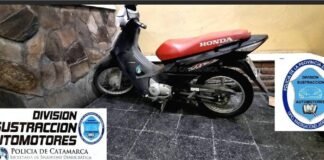 SECUESTRAN UNA MOTOCICLETA EN EL NORTE DE LA CAPITAL