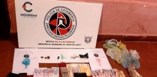 TRAS UN ALLANAMIENTO SECUESTRAN DROGA Y DETIENEN A UNA PERSONA