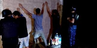 Tres detenidos por consumir bebidas alcohólicas en un río
