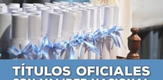 Validez nacional para cuatro nuevos títulos y certificados de formación docente
