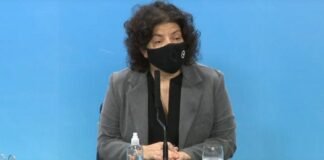 Vizzotti, en conferencia de prensa: «La segunda ola es un hecho»