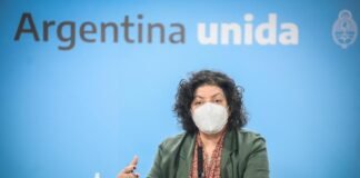 Vizzotti: «Pedimos postergar todas las actividades que se puedan en Argentina»