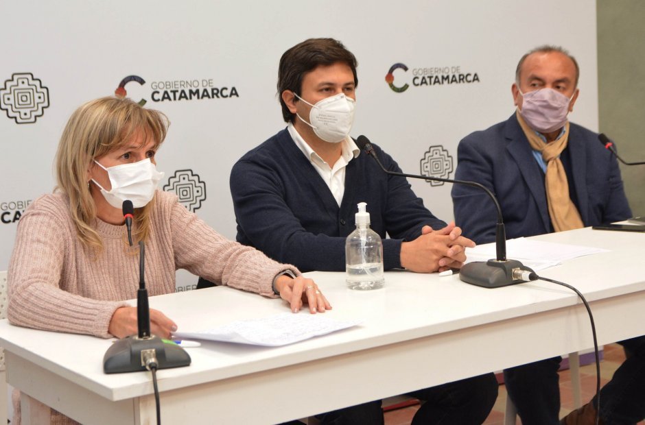 Claudia Palladino, Gustavo Aguirre, Jorge Moreno
