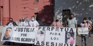 Familiares de Hugo Ocampo vuelven a marchar