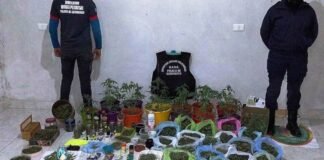 Detienen a una persona, secuestran un vehículo y droga en Belén