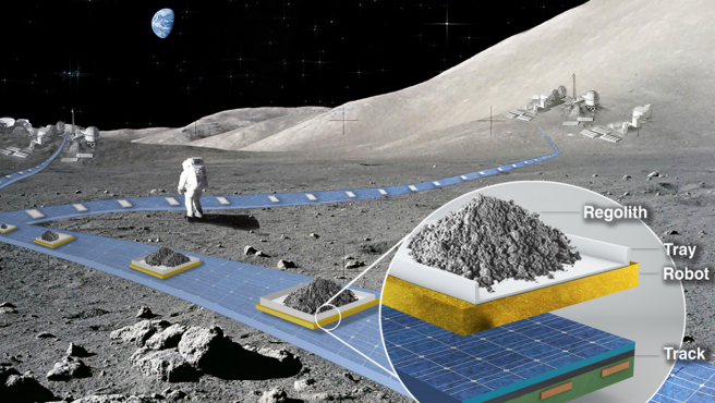 Los astronautas que pisen la Luna de nuevo se podrían hospedar en estos iglús impresos en 3D