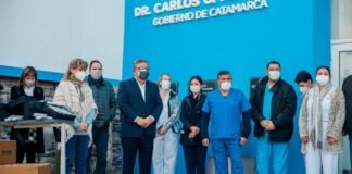 Raúl Jalil recibió a nuevos profesionales para el Hospital Malbrán