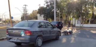 Siniestro vial con lesiones, en el oeste de la Capital