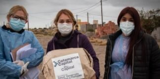 Programa abrigo: la comuna capitalina llevó frazadas a hogares vulnerables