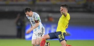 Argentina se quedó y Colombia empató en la última jugada